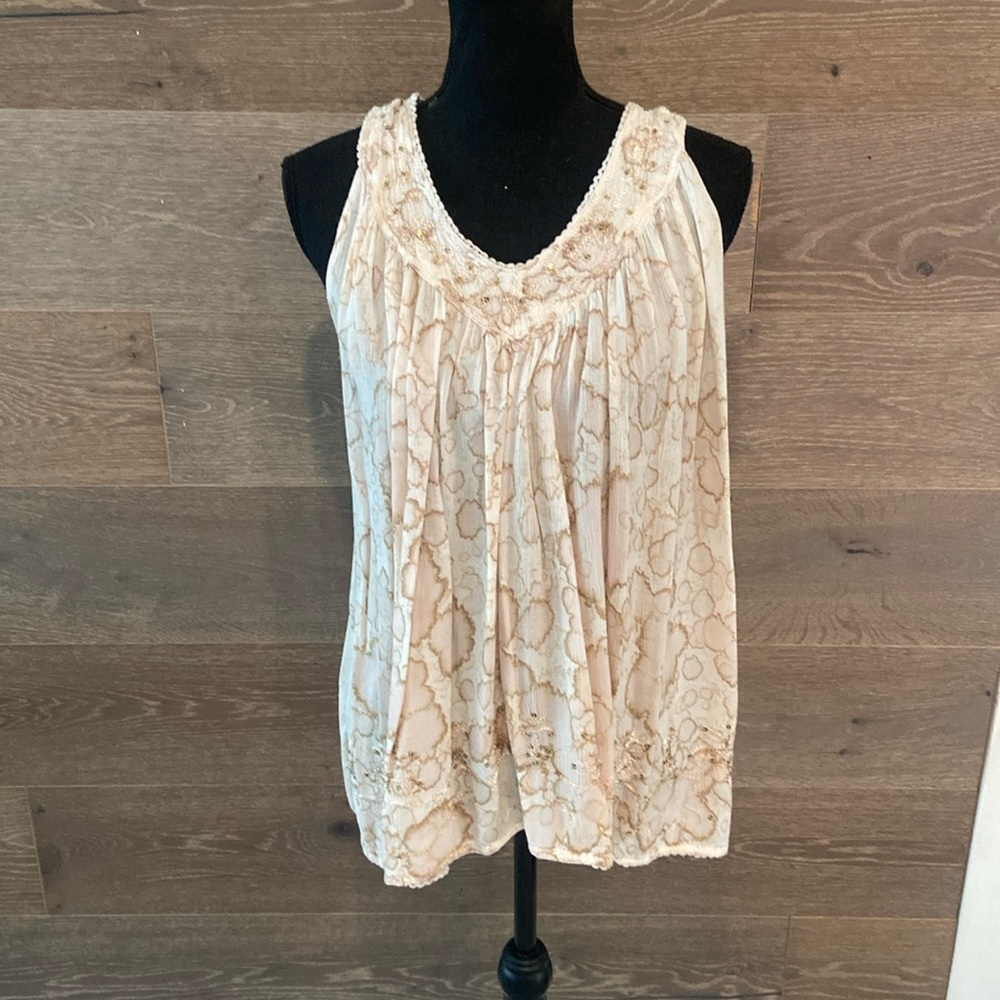 Cute Flowy Top Python Print - image 1